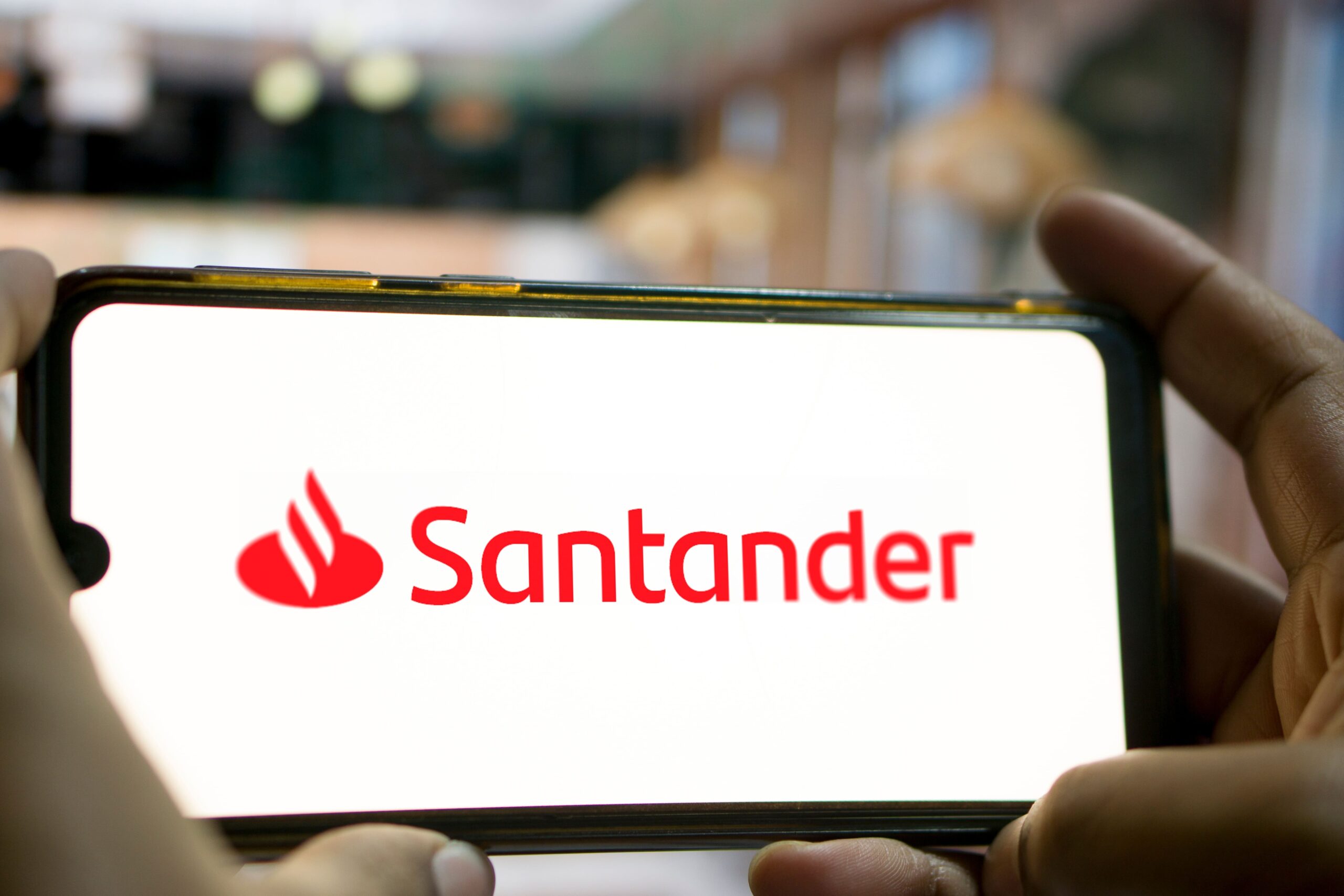 Logotipo de institución que manejaba Afore Santander