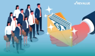 Empleados solicitando el adelanto de nómina Santander