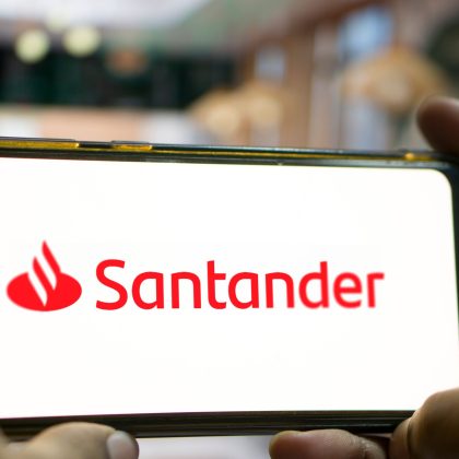 Logotipo de institución que manejaba Afore Santander
