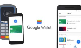 Imágenes animadas de cómo pagar con Google Pay y cómo almacenar tarjetas.