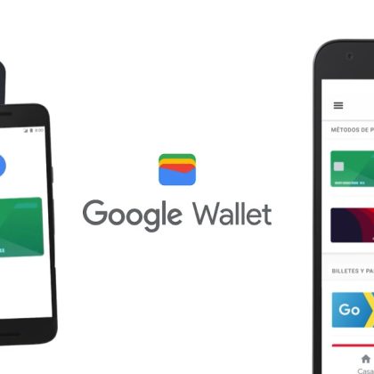 Imágenes animadas de cómo pagar con Google Pay y cómo almacenar tarjetas.